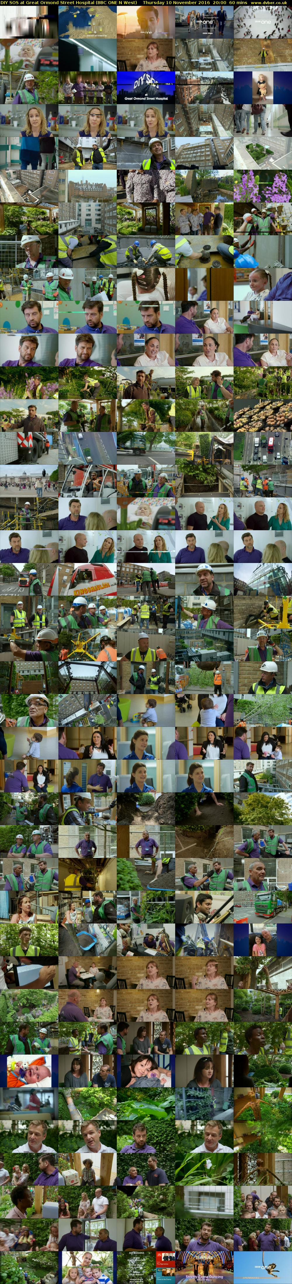 DIY SOS at Great Ormond Street Hospital (BBC ONE N West) Thursday 10 November 2016 20:00 - 21:00