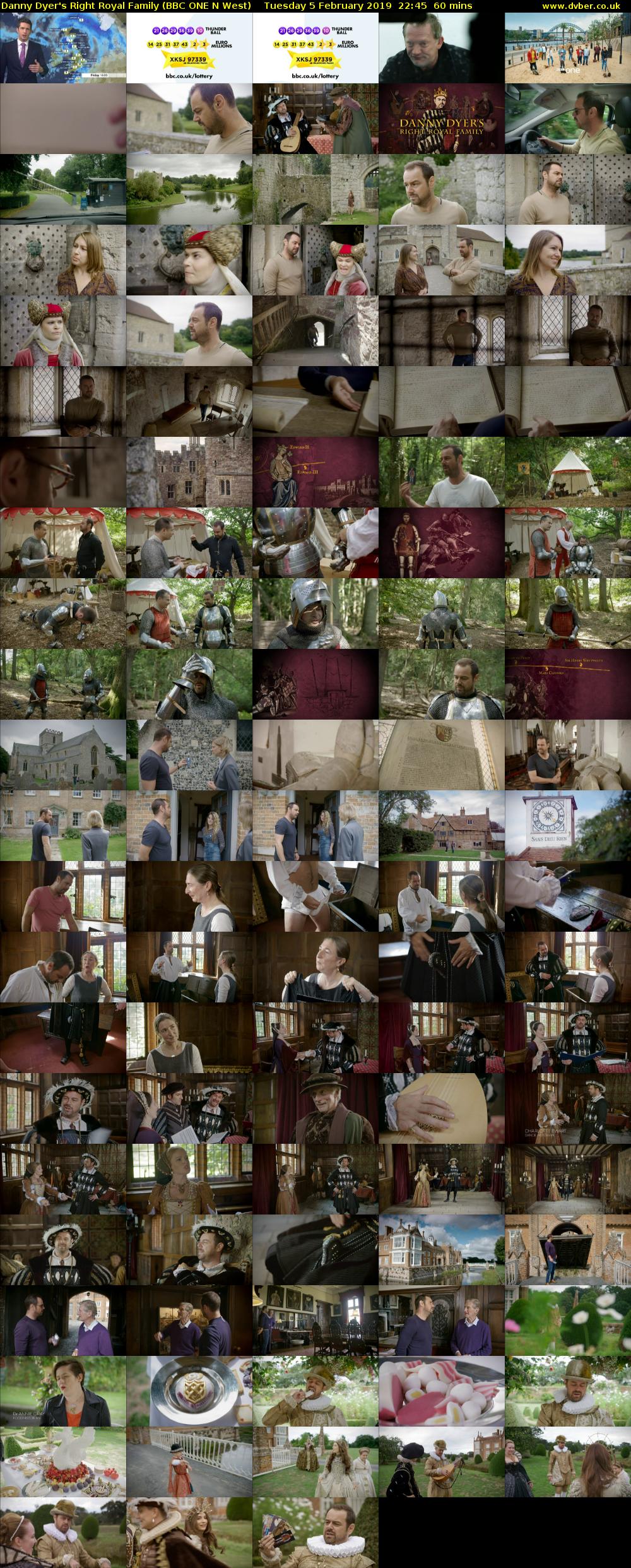 Danny Dyer's Right Royal Family (BBC ONE N West) Tuesday 5 February 2019 22:45 - 23:45