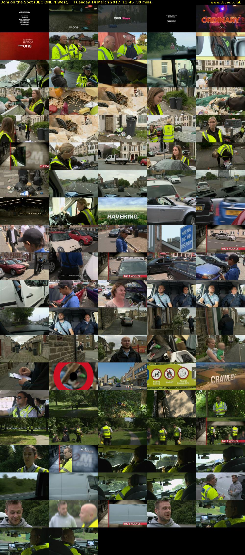 Dom on the Spot (BBC ONE N West) Tuesday 14 March 2017 11:45 - 12:15