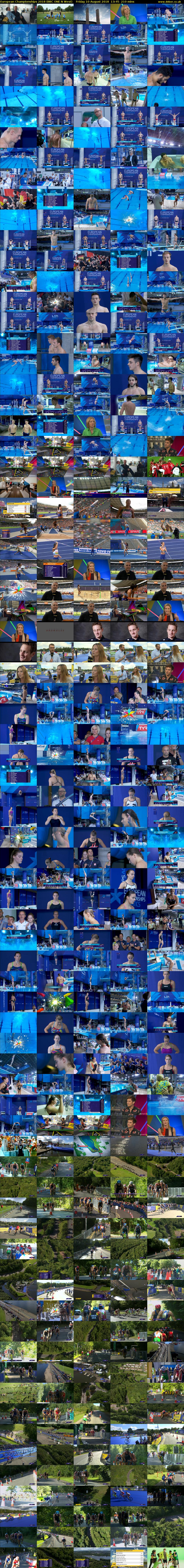 European Championships 2018 (BBC ONE N West) Friday 10 August 2018 13:45 - 17:15