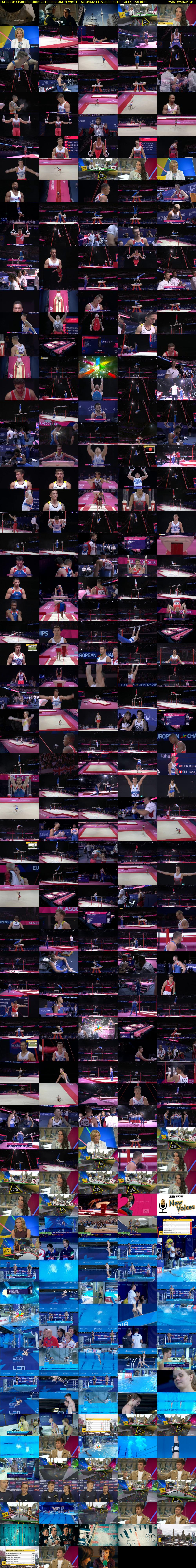 European Championships 2018 (BBC ONE N West) Saturday 11 August 2018 13:15 - 16:30