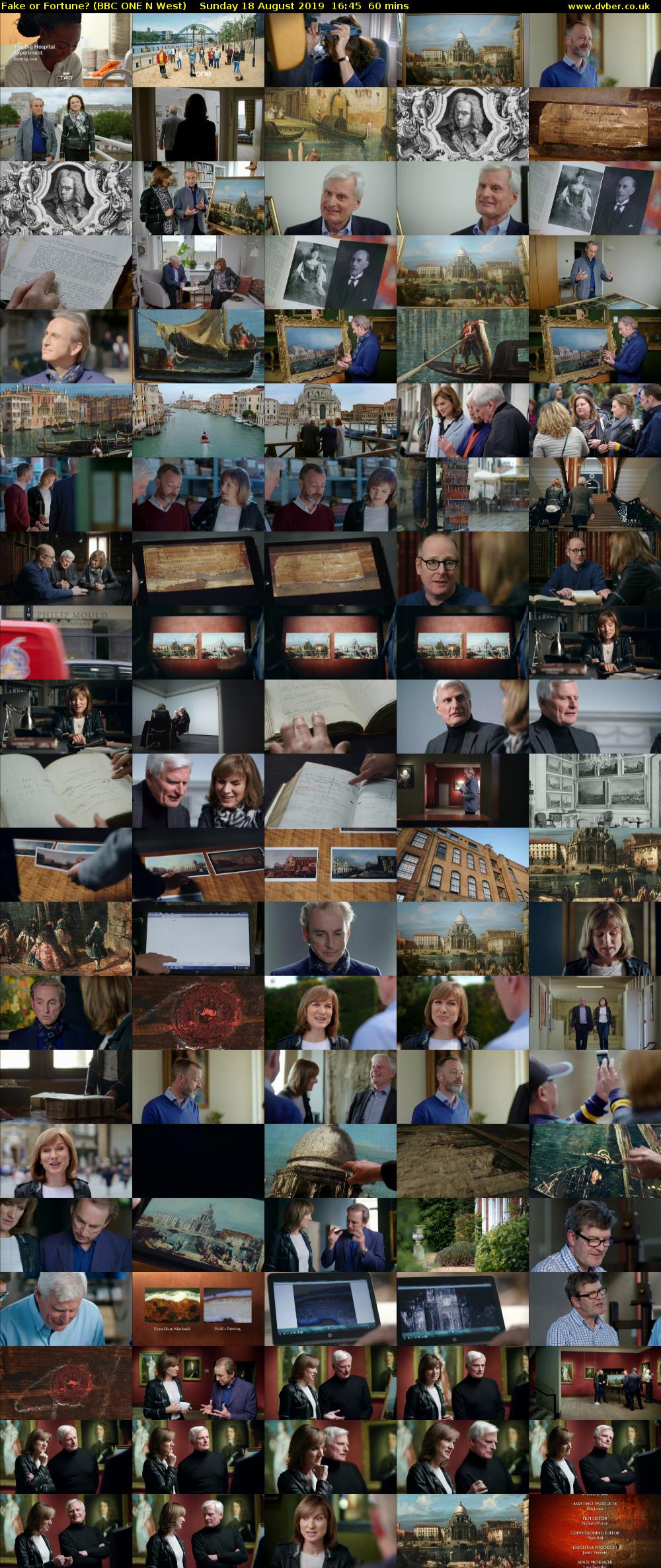Fake or Fortune? (BBC ONE N West) Sunday 18 August 2019 16:45 - 17:45