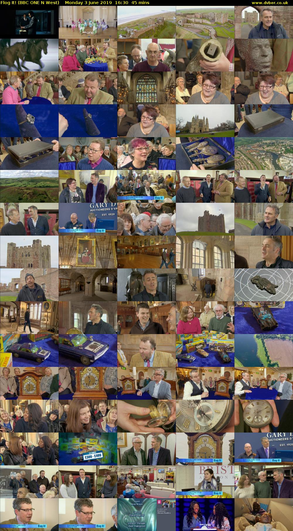 Flog It! (BBC ONE N West) Monday 3 June 2019 16:30 - 17:15