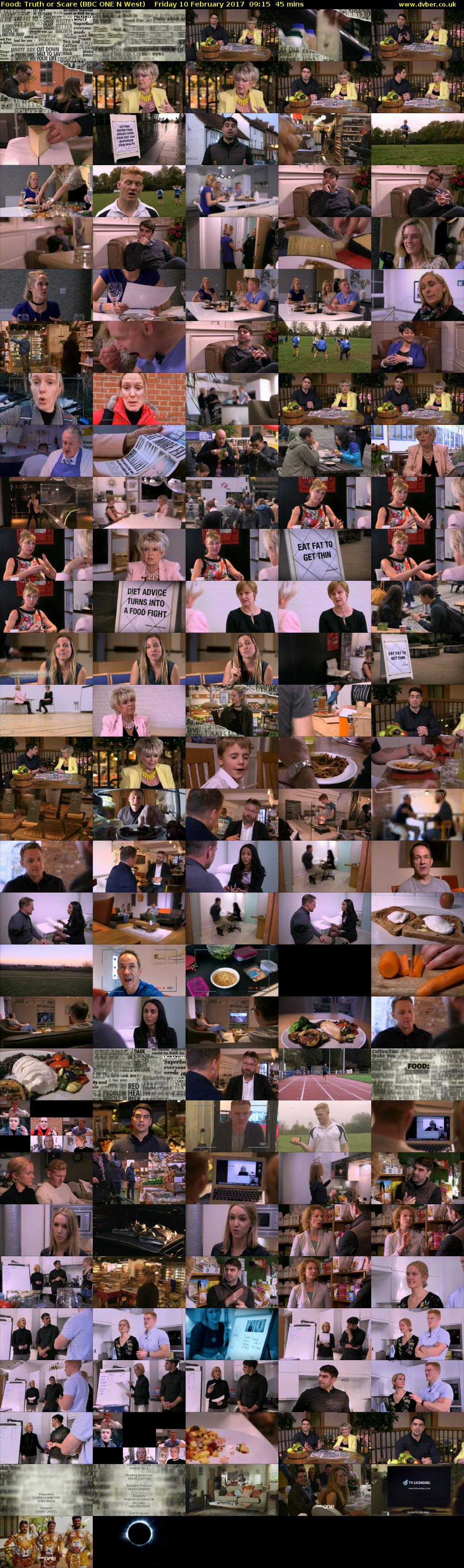 Food: Truth or Scare (BBC ONE N West) Friday 10 February 2017 09:15 - 10:00