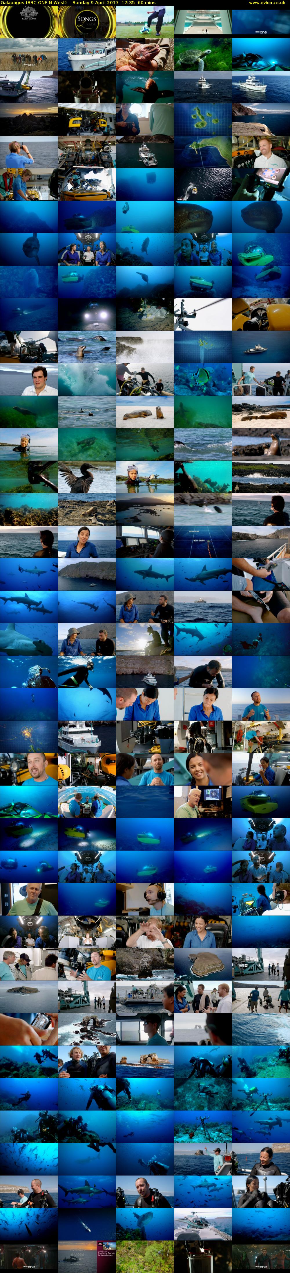 Galapagos (BBC ONE N West) Sunday 9 April 2017 17:35 - 18:35