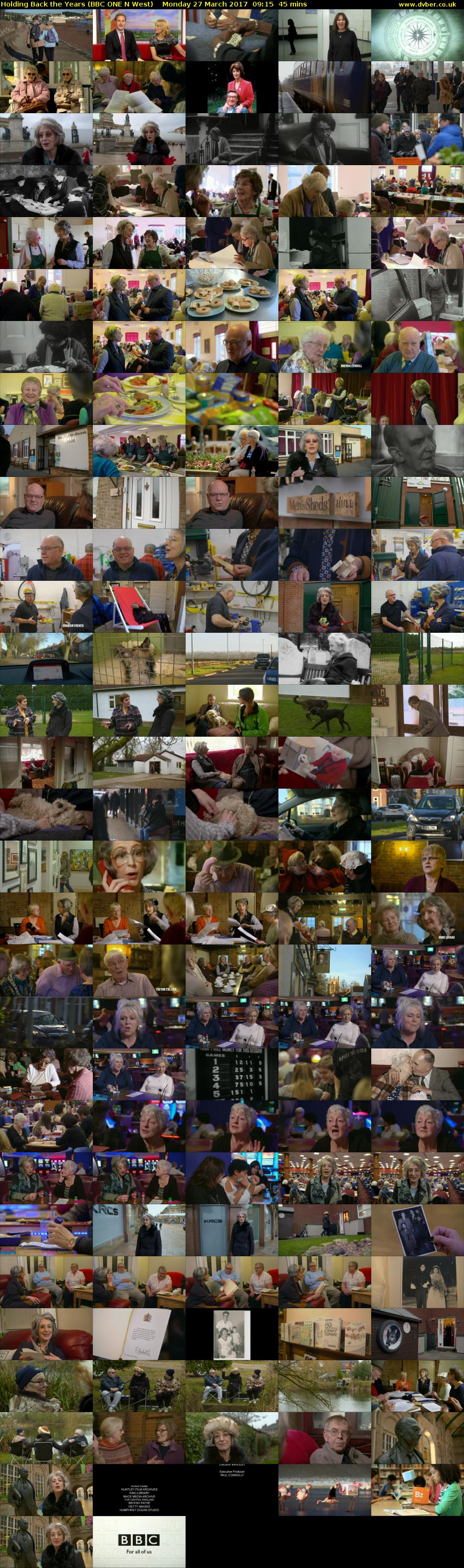 Holding Back the Years (BBC ONE N West) Monday 27 March 2017 09:15 - 10:00