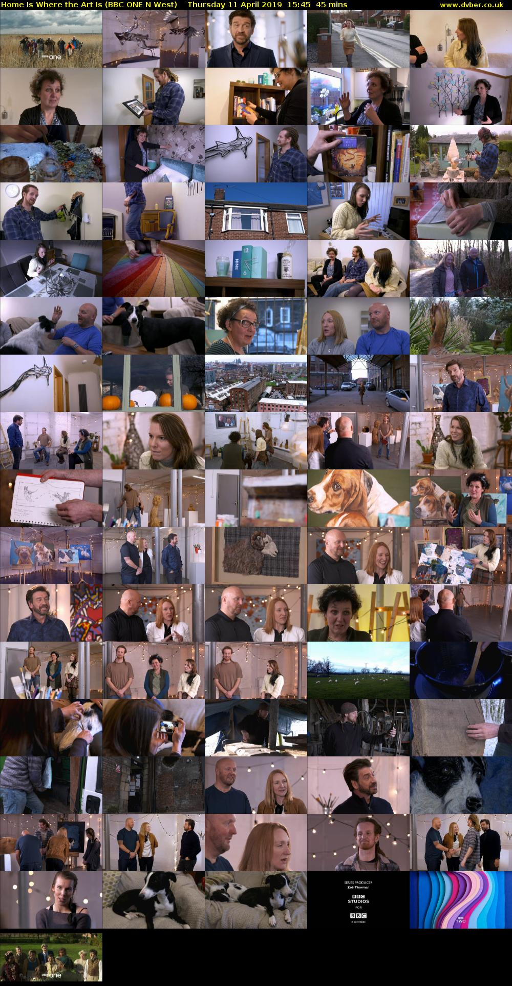 Home Is Where the Art Is (BBC ONE N West) Thursday 11 April 2019 15:45 - 16:30