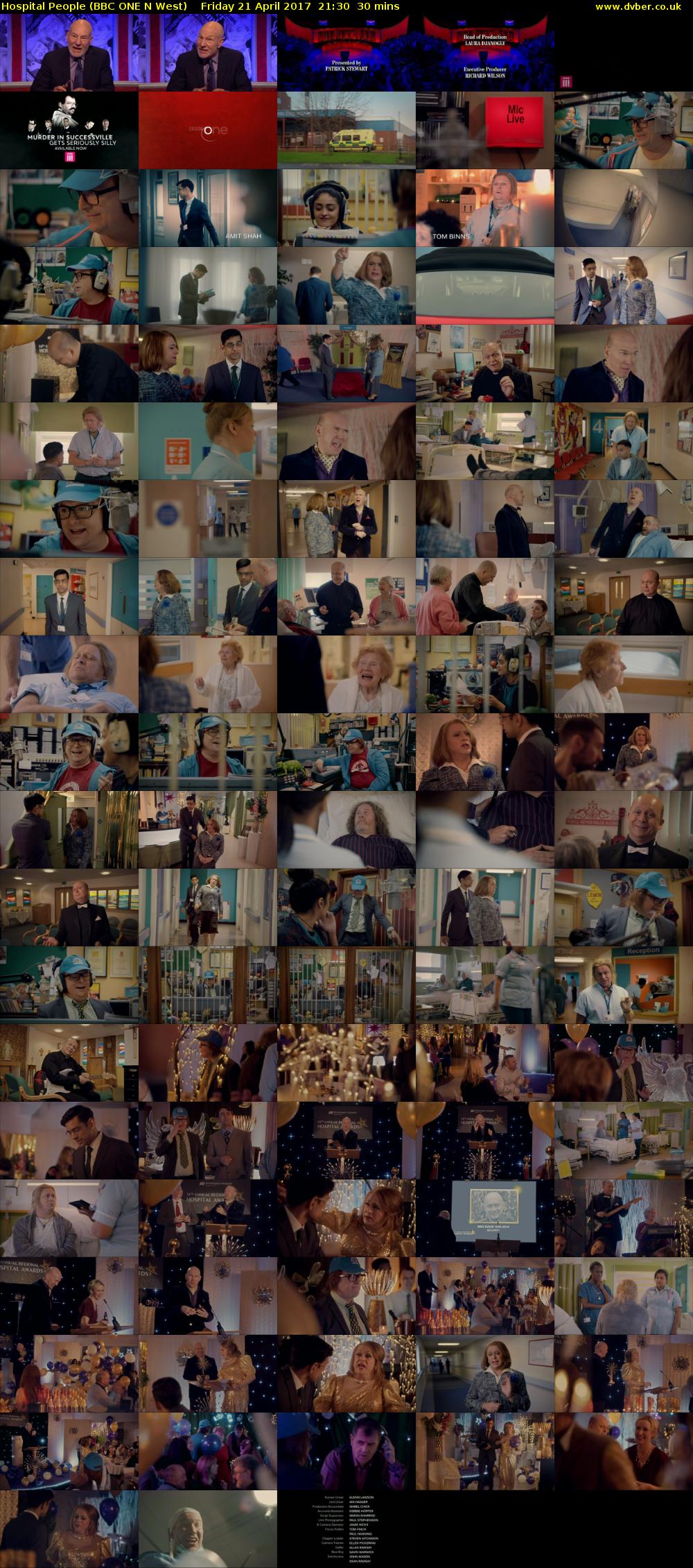 Hospital People (BBC ONE N West) Friday 21 April 2017 21:30 - 22:00