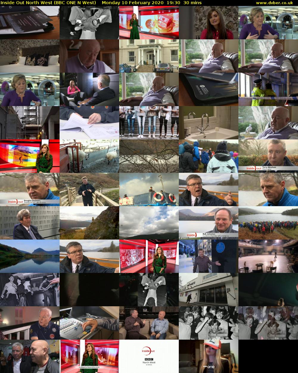 Inside Out North West (BBC ONE N West) Monday 10 February 2020 19:30 - 20:00