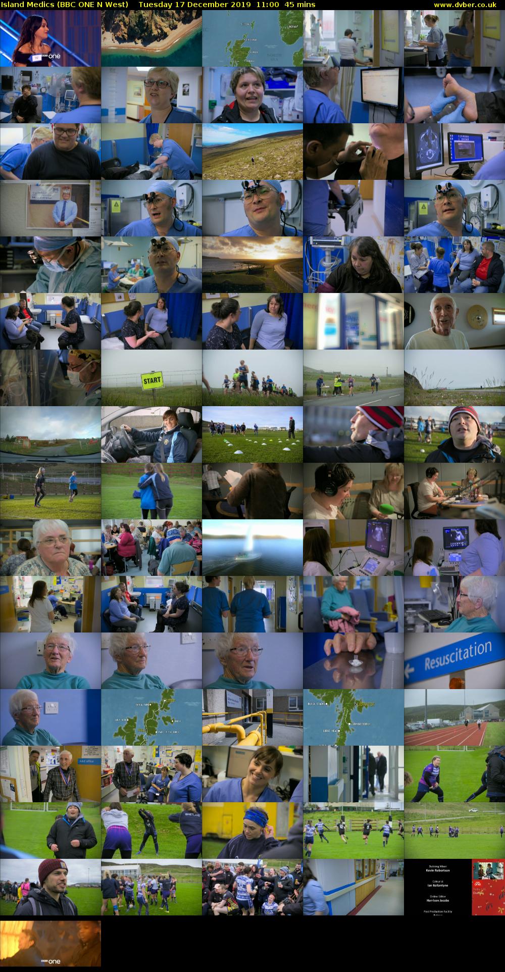 Island Medics (BBC ONE N West) Tuesday 17 December 2019 11:00 - 11:45