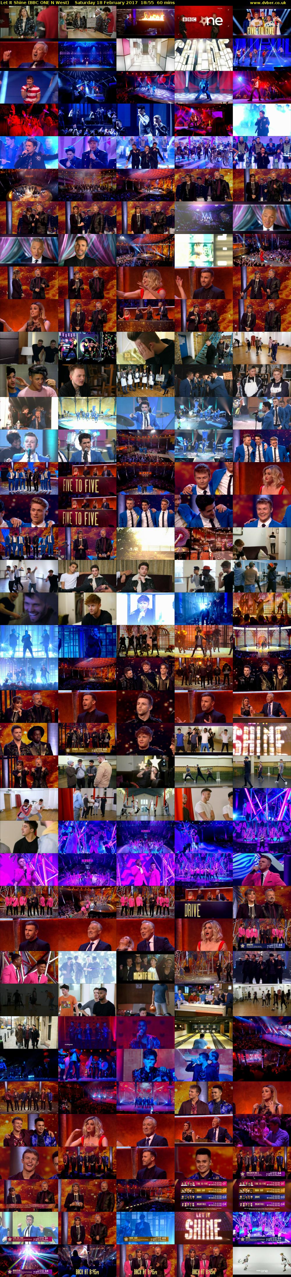 Let It Shine (BBC ONE N West) Saturday 18 February 2017 18:55 - 19:55