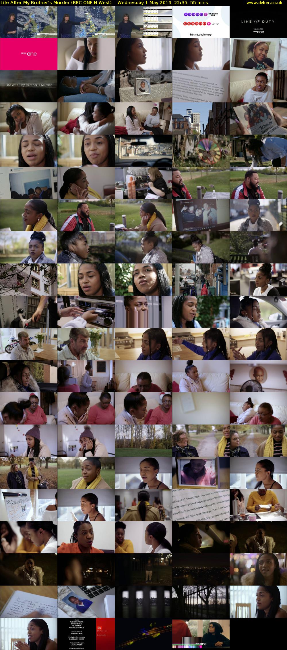 Life After My Brother's Murder (BBC ONE N West) Wednesday 1 May 2019 22:35 - 23:30