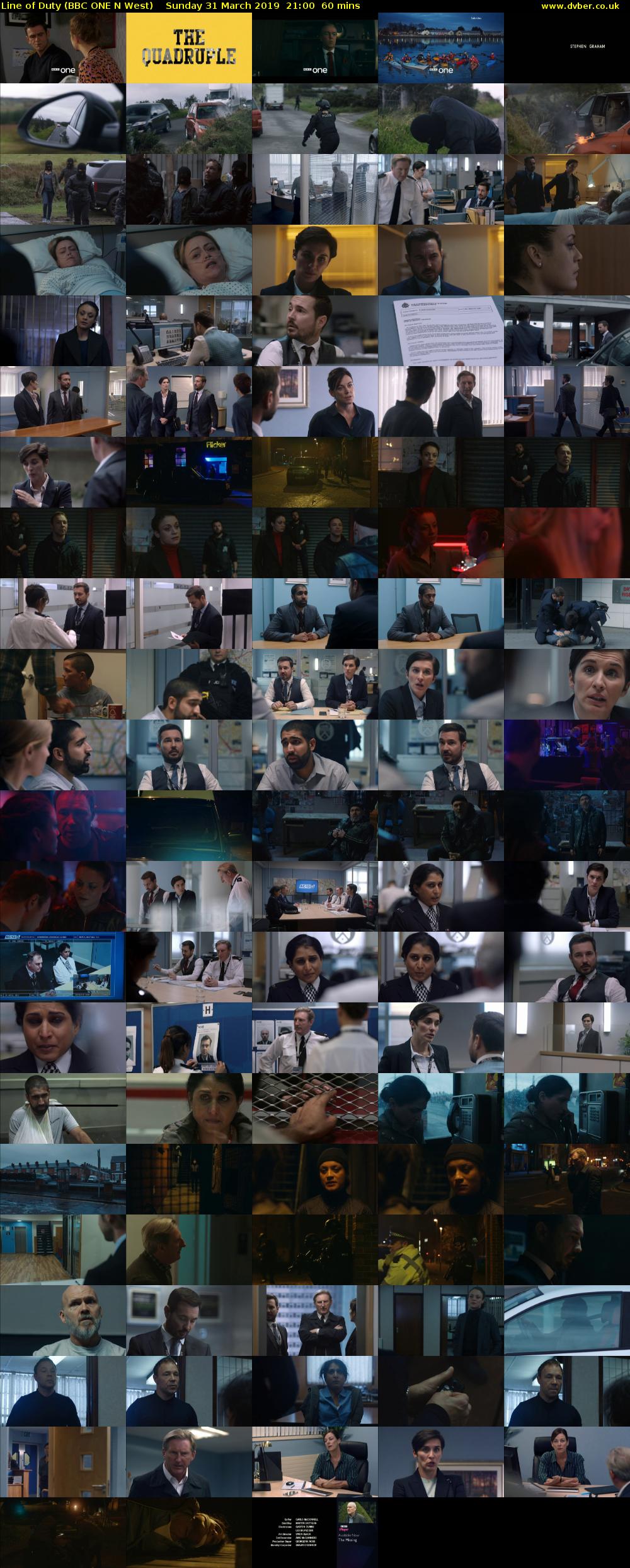 Line of Duty (BBC ONE N West) Sunday 31 March 2019 21:00 - 22:00
