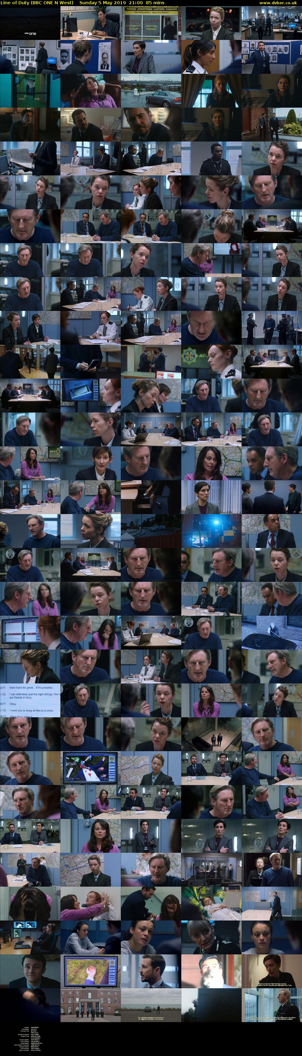 Line of Duty (BBC ONE N West) Sunday 5 May 2019 21:00 - 22:25