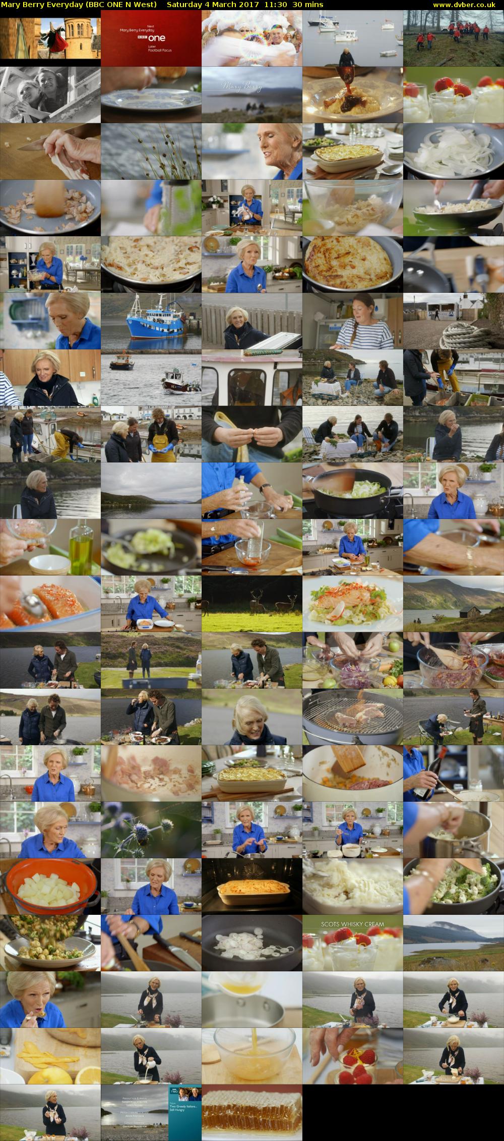 Mary Berry Everyday (BBC ONE N West) Saturday 4 March 2017 11:30 - 12:00