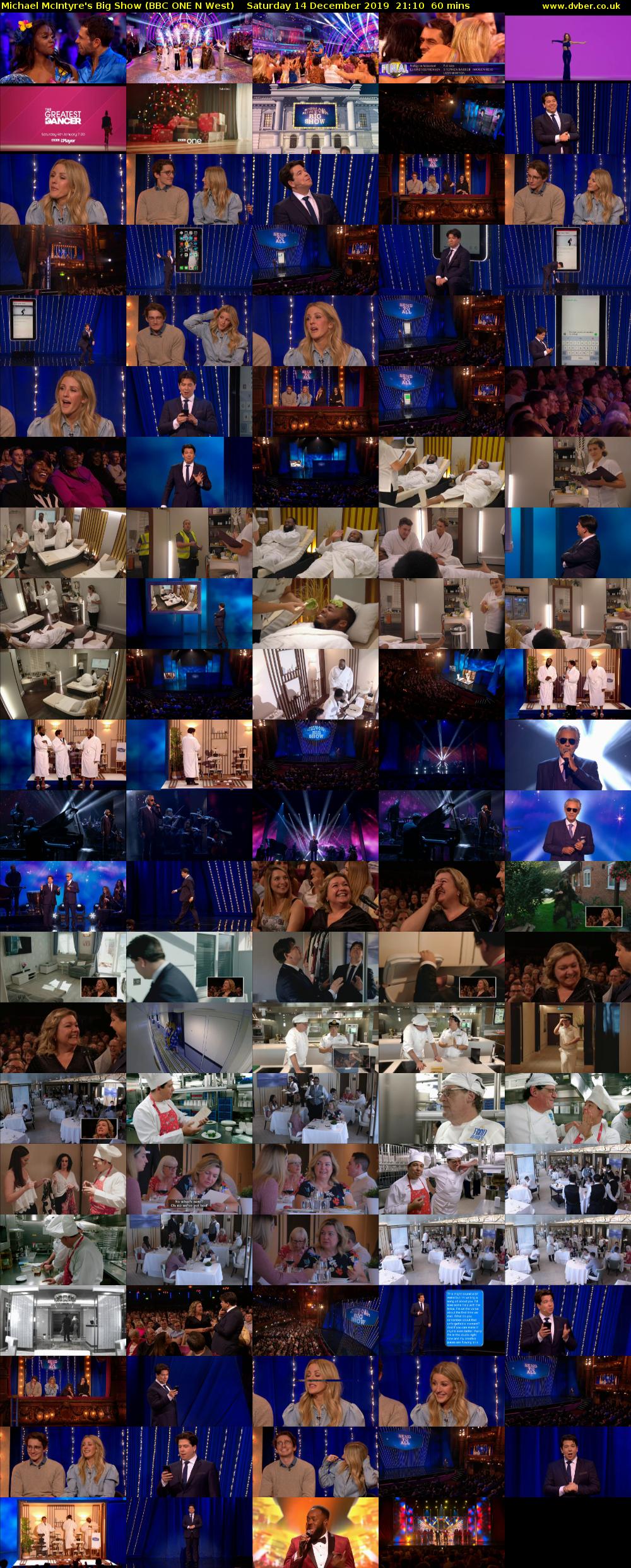 Michael McIntyre's Big Show (BBC ONE N West) Saturday 14 December 2019 21:10 - 22:10