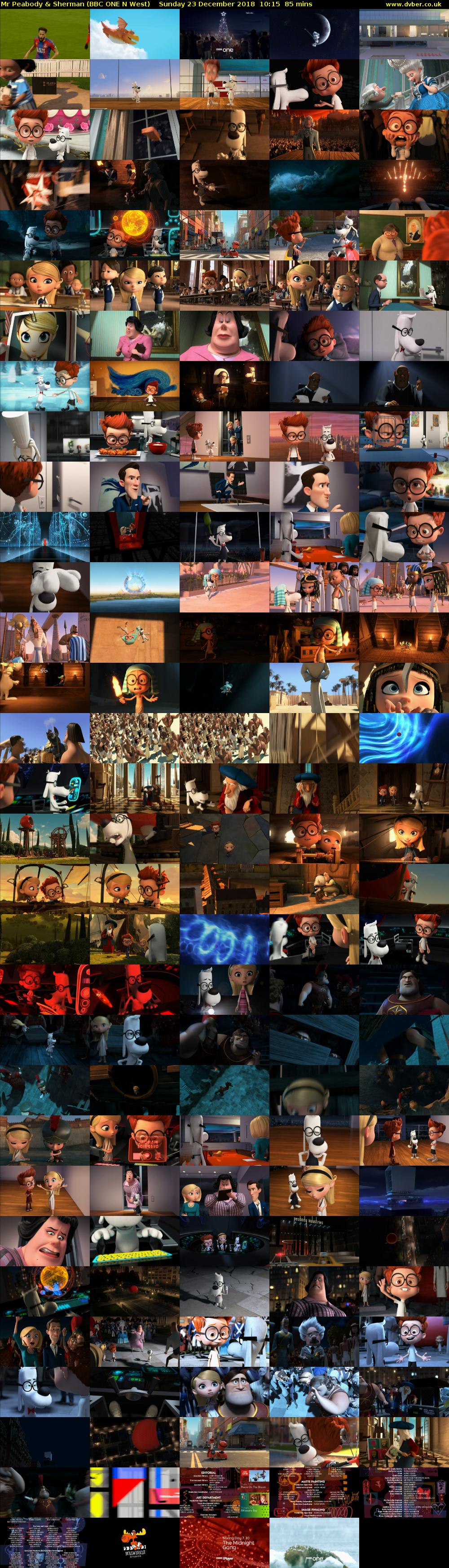 Mr Peabody & Sherman (BBC ONE N West) Sunday 23 December 2018 10:15 - 11:40