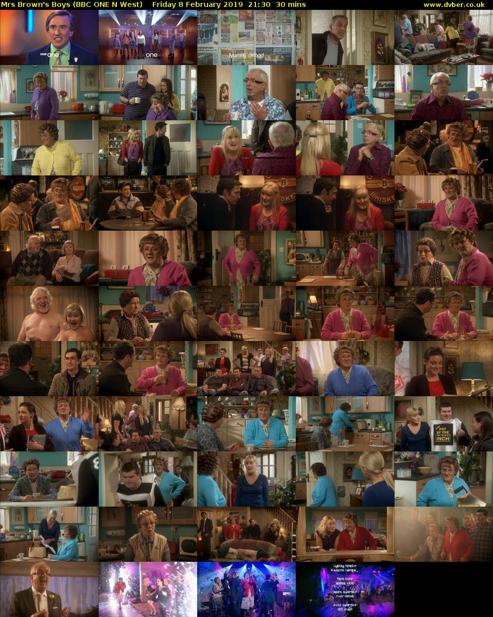 Mrs Brown's Boys (BBC ONE N West) Friday 8 February 2019 21:30 - 22:00