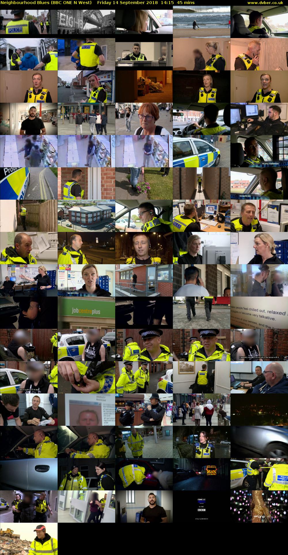 Neighbourhood Blues (BBC ONE N West) Friday 14 September 2018 14:15 - 15:00