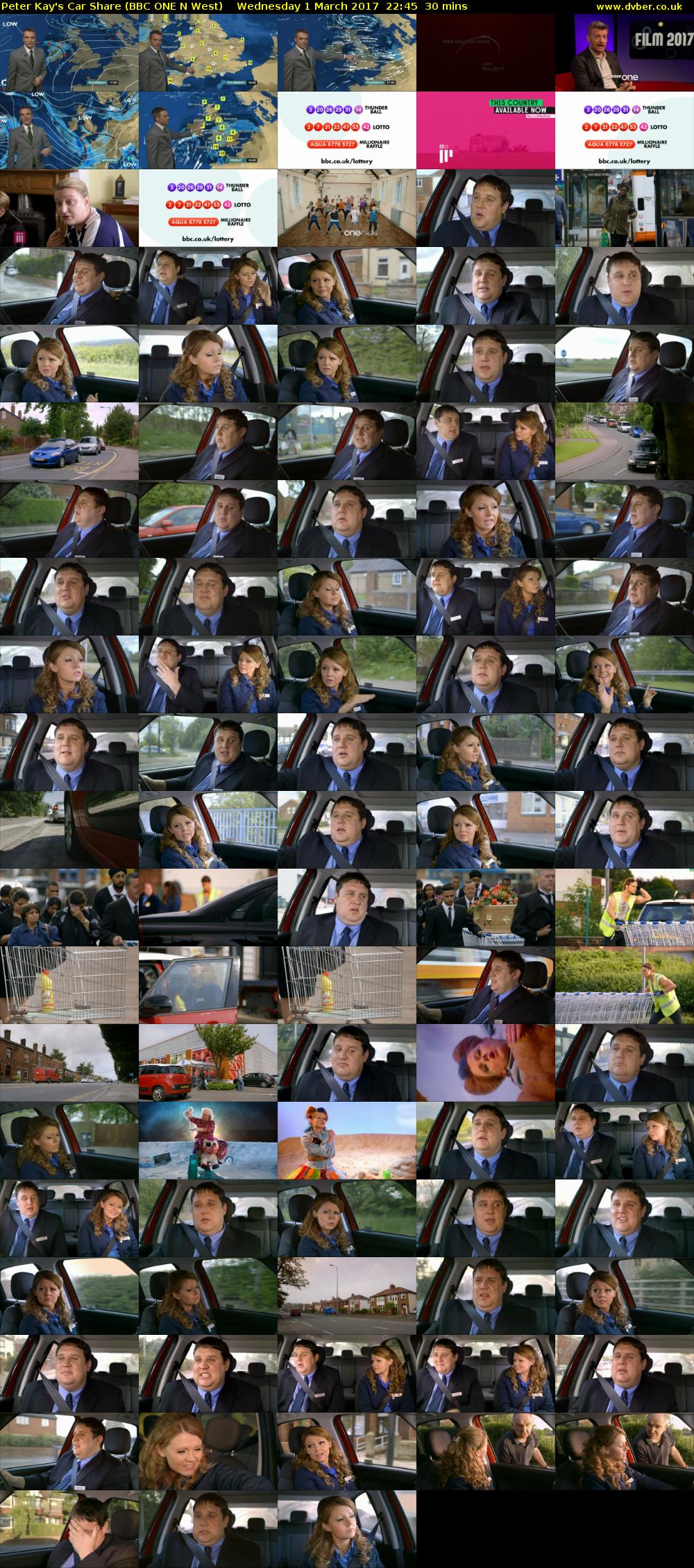 Peter Kay's Car Share (BBC ONE N West) Wednesday 1 March 2017 22:45 - 23:15