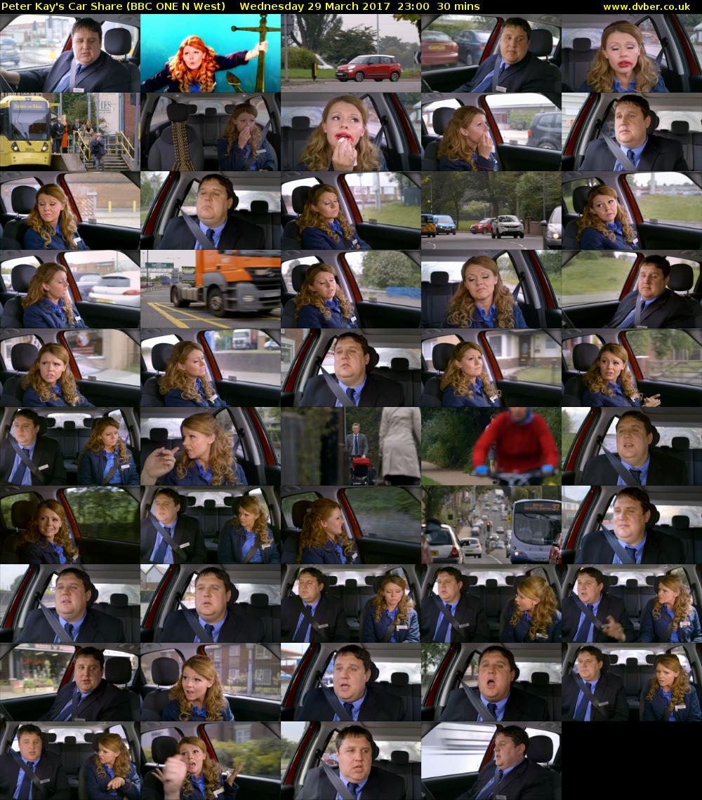 Peter Kay's Car Share (BBC ONE N West) Wednesday 29 March 2017 23:00 - 23:30