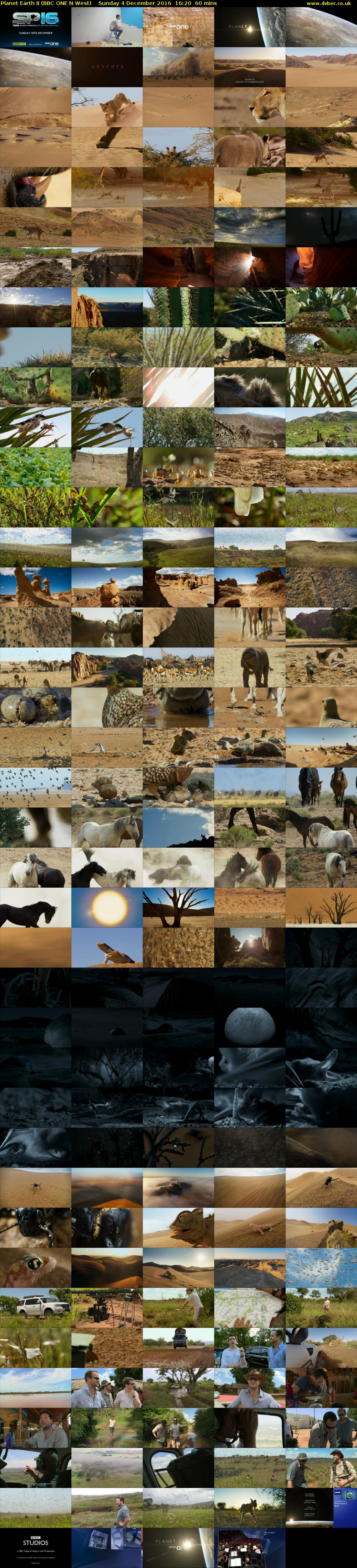 Planet Earth II (BBC ONE N West) Sunday 4 December 2016 16:20 - 17:20