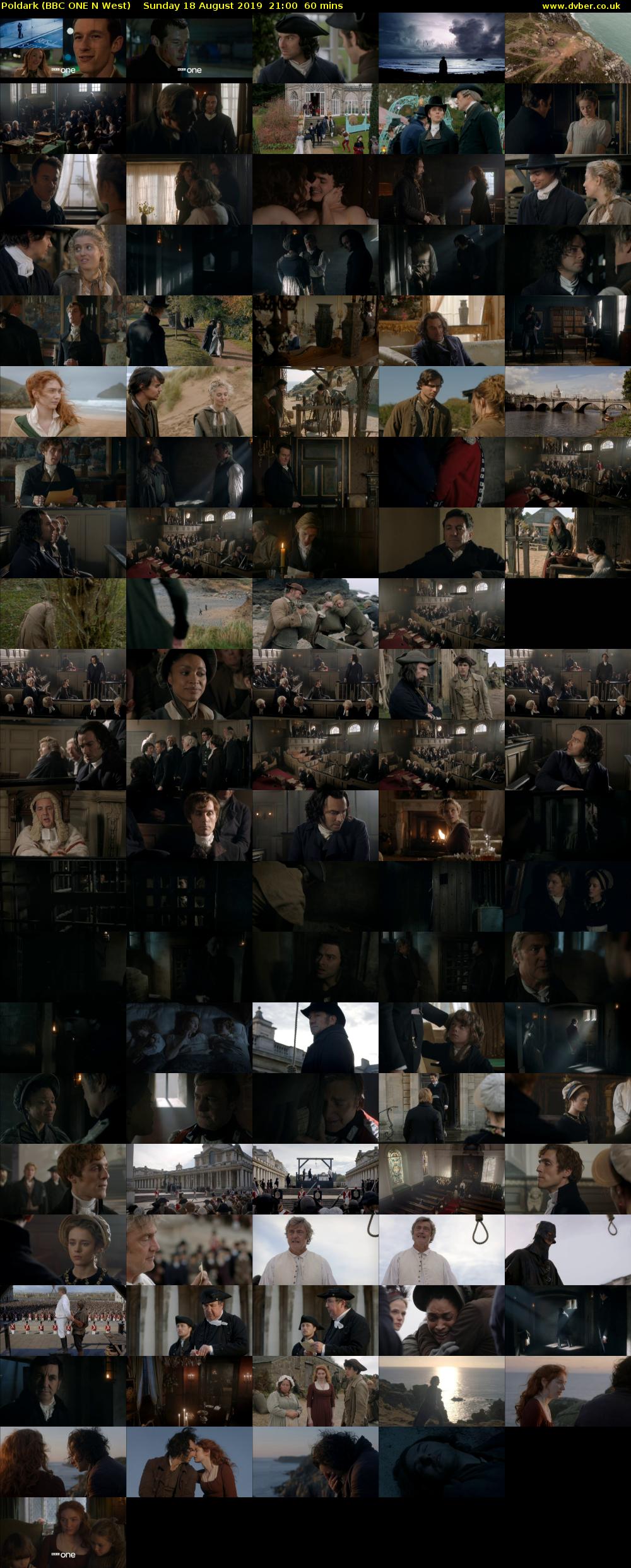 Poldark (BBC ONE N West) Sunday 18 August 2019 21:00 - 22:00