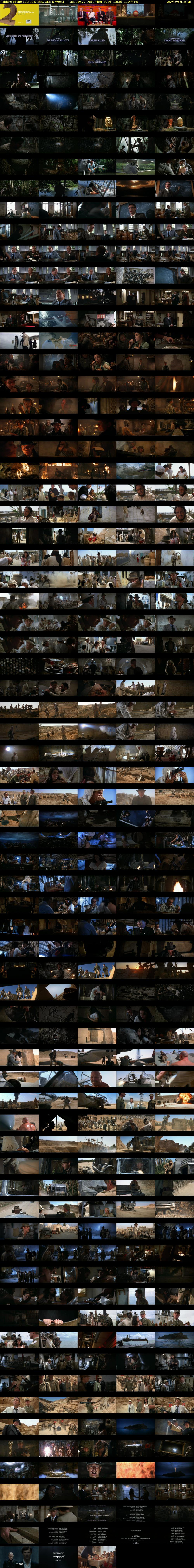 Raiders of the Lost Ark (BBC ONE N West) Tuesday 27 December 2016 13:35 - 15:25