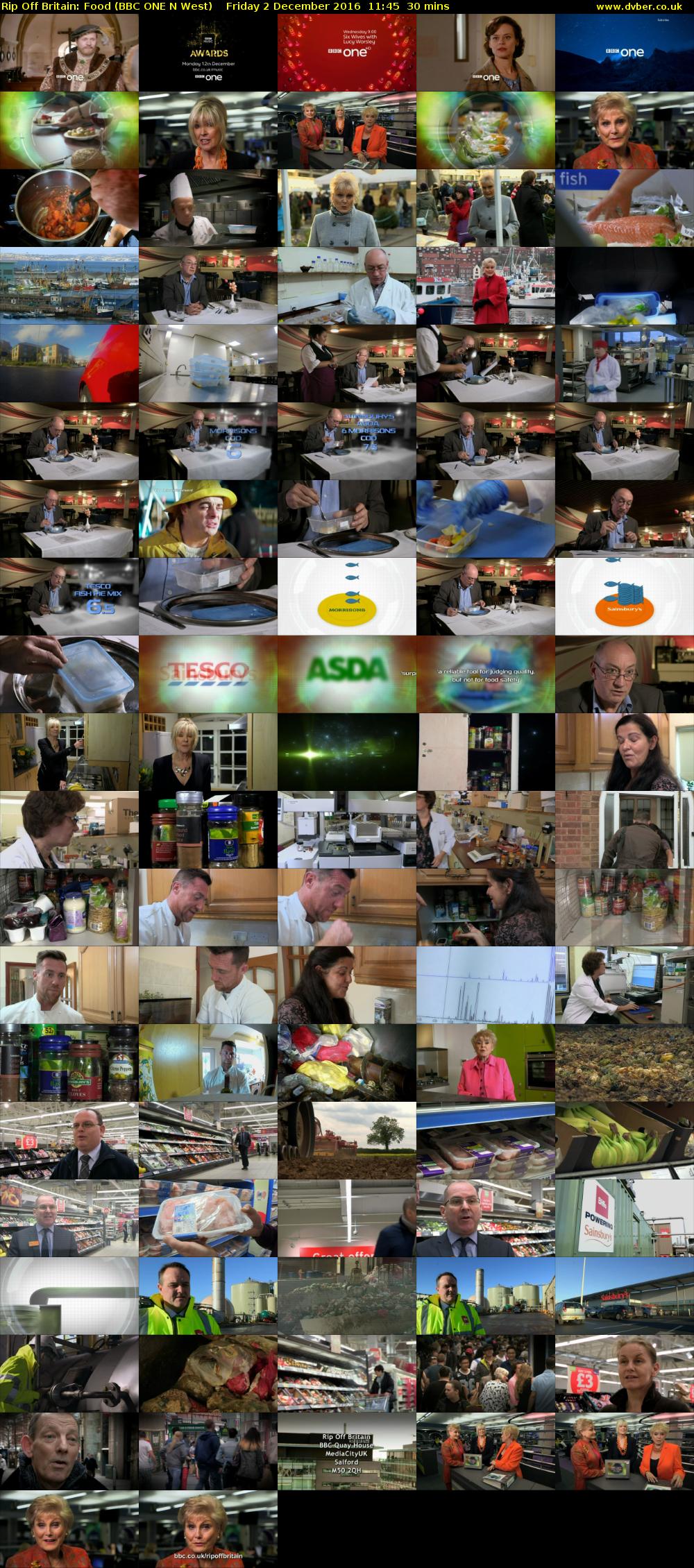 Rip Off Britain: Food (BBC ONE N West) Friday 2 December 2016 11:45 - 12:15