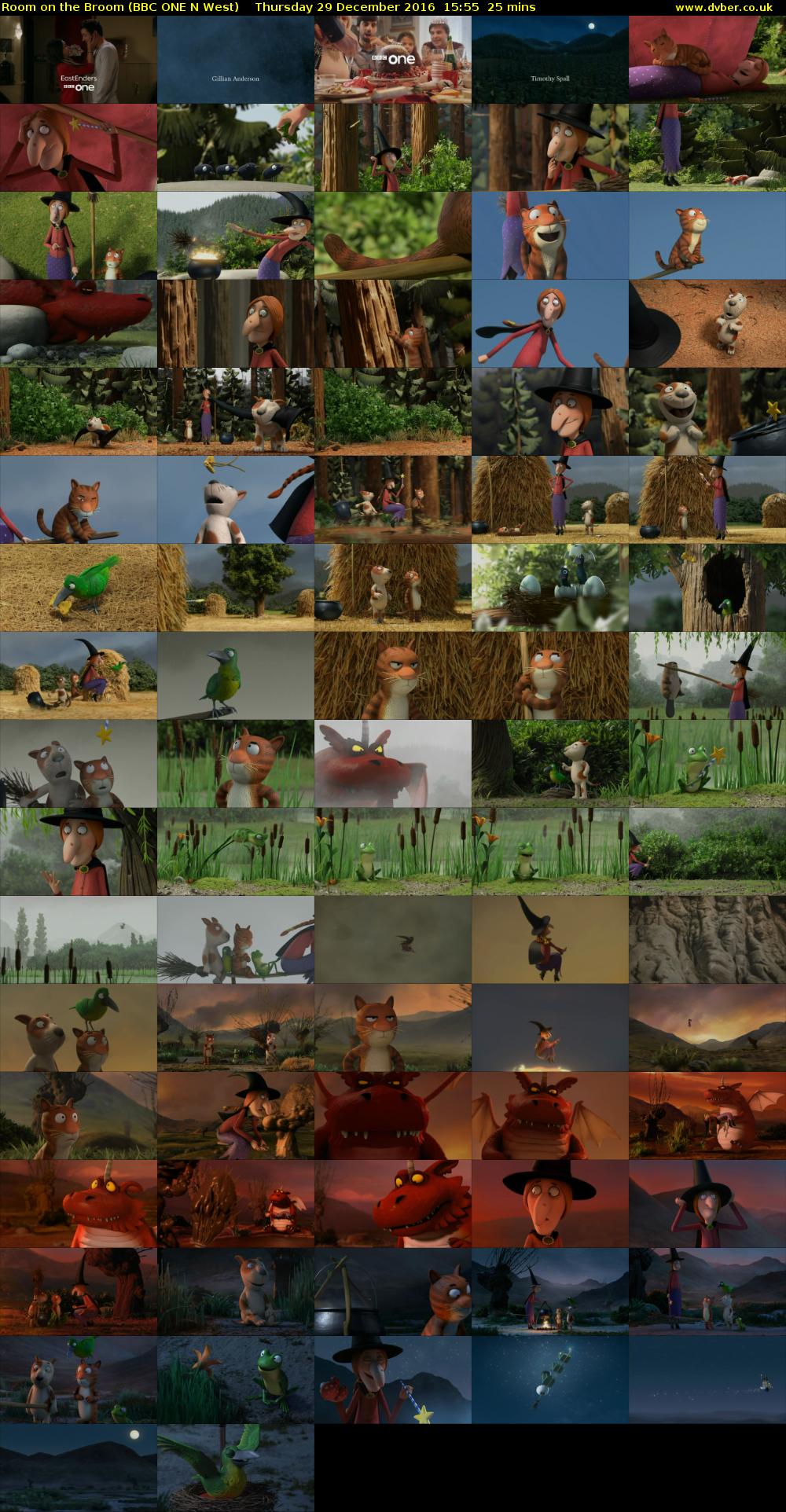Room on the Broom (BBC ONE N West) Thursday 29 December 2016 15:55 - 16:20