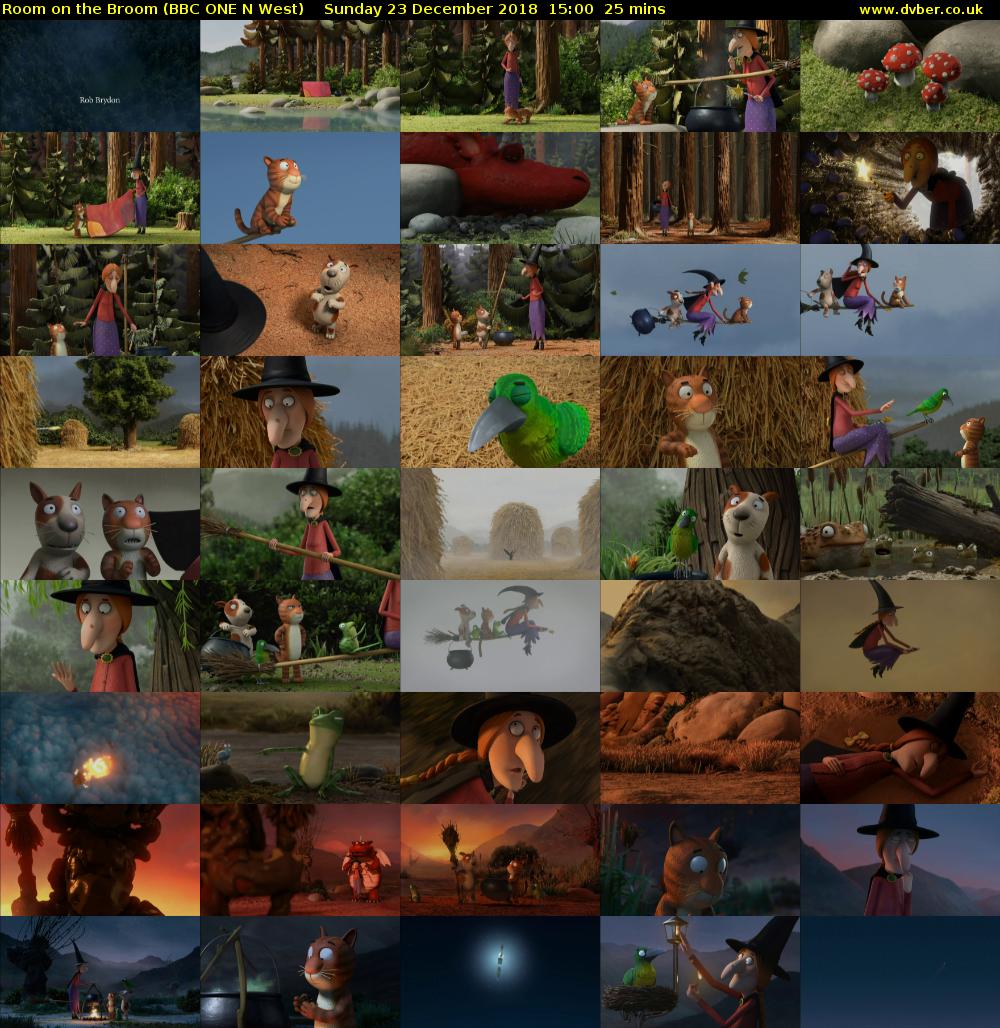 Room on the Broom (BBC ONE N West) Sunday 23 December 2018 15:00 - 15:25