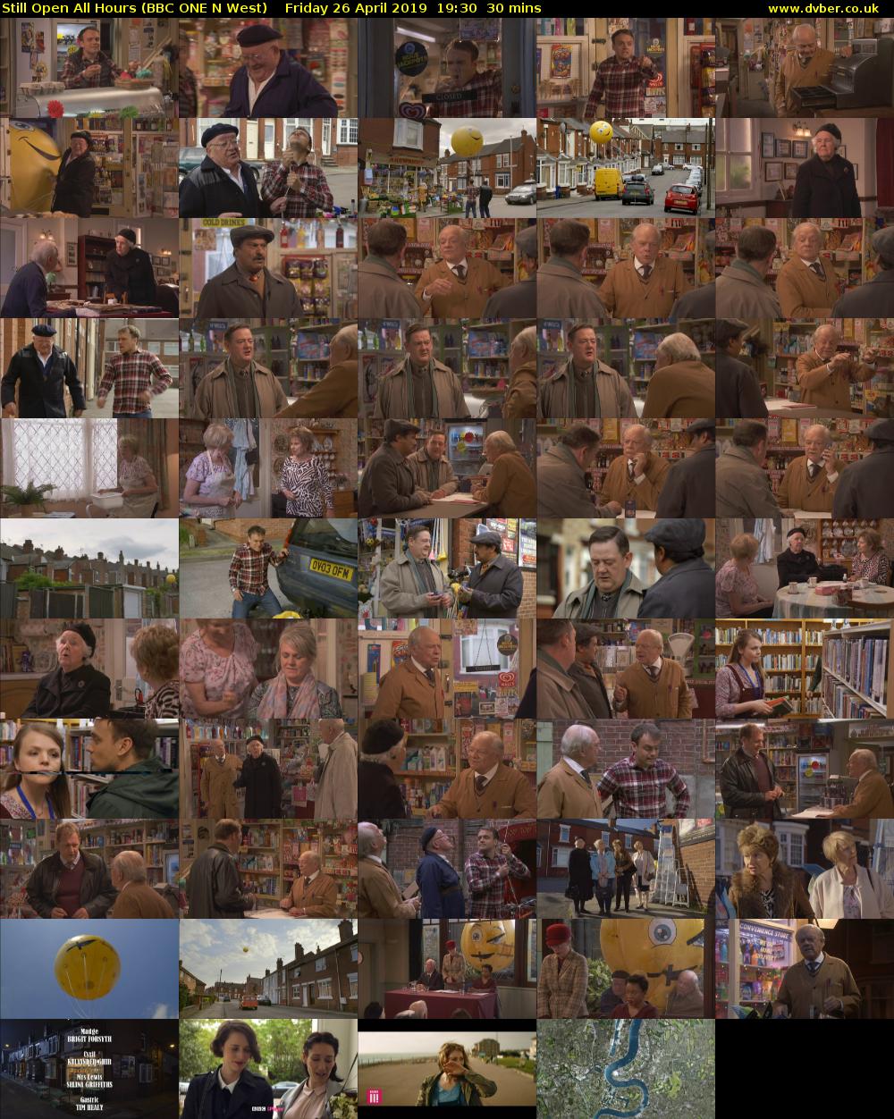 Still Open All Hours (BBC ONE N West) Friday 26 April 2019 19:30 - 20:00