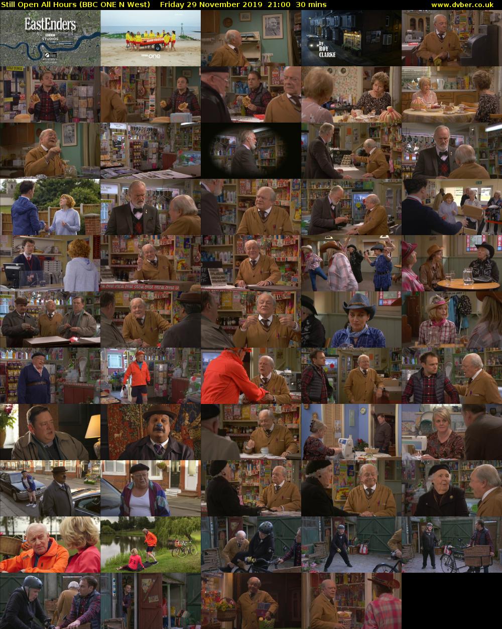 Still Open All Hours (BBC ONE N West) Friday 29 November 2019 21:00 - 21:30