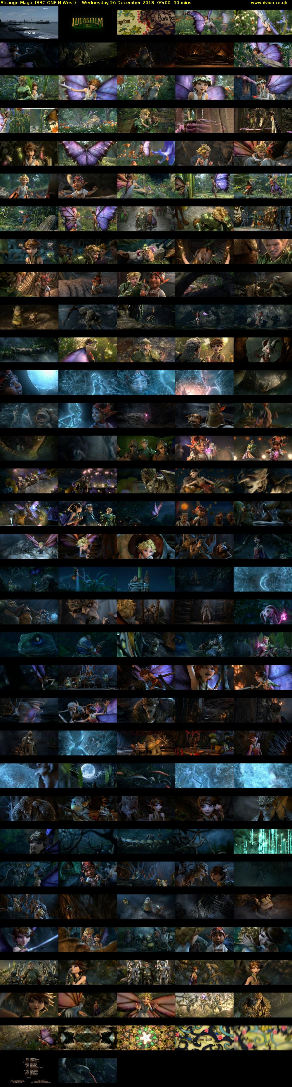 Strange Magic (BBC ONE N West) Wednesday 26 December 2018 09:00 - 10:30