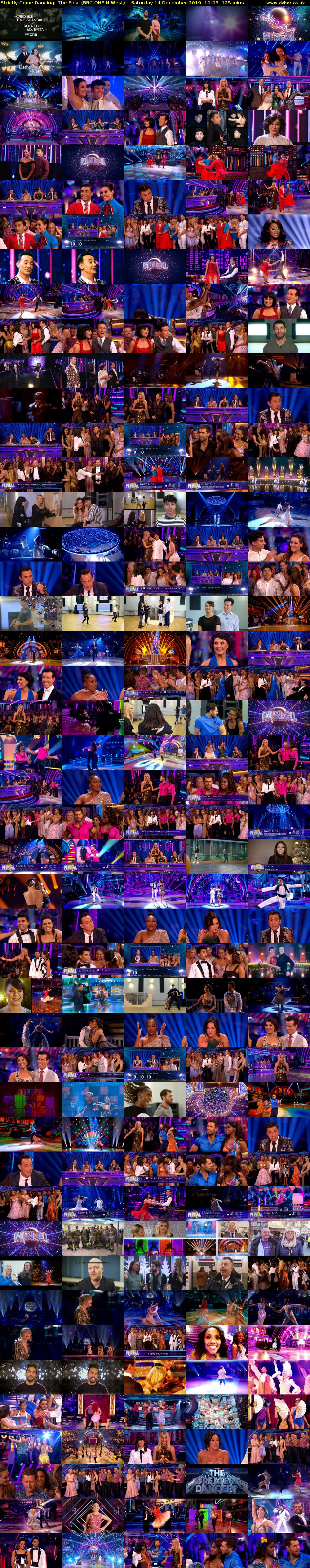Strictly Come Dancing: The Final (BBC ONE N West) Saturday 14 December 2019 19:05 - 21:10