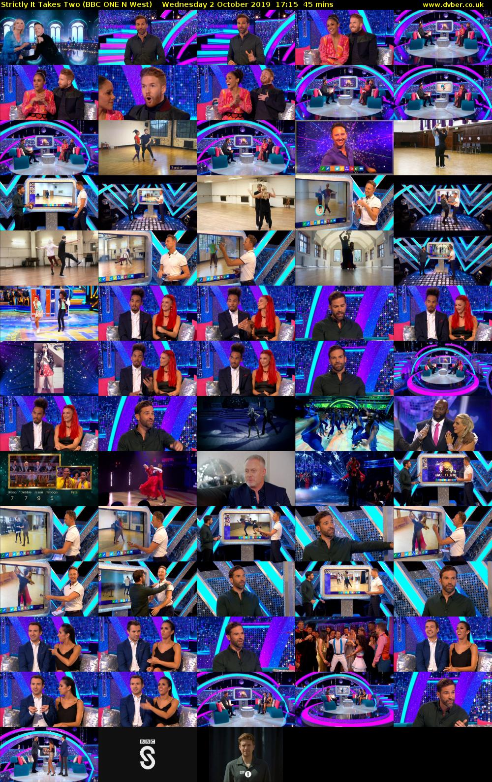 Strictly It Takes Two (BBC ONE N West) Wednesday 2 October 2019 17:15 - 18:00