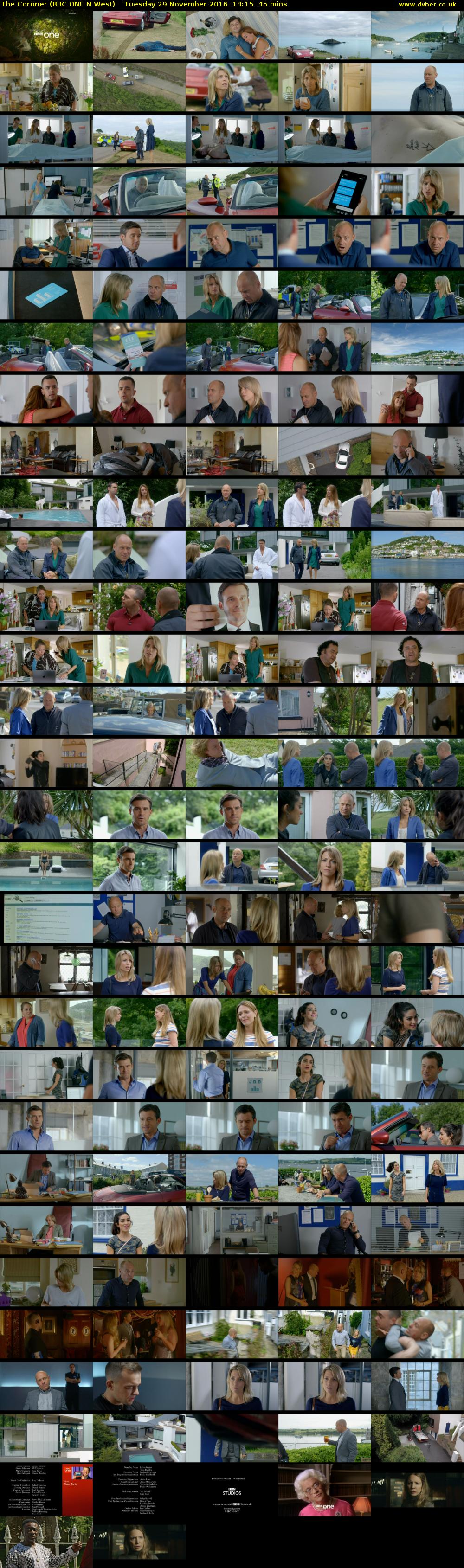 The Coroner (BBC ONE N West) Tuesday 29 November 2016 14:15 - 15:00