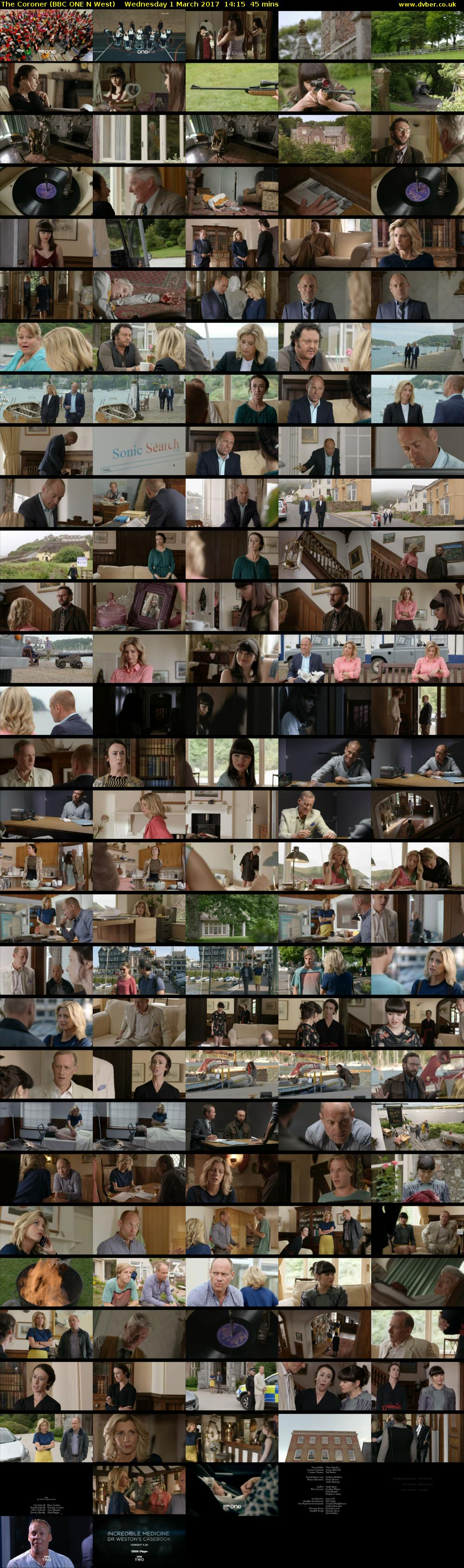 The Coroner (BBC ONE N West) Wednesday 1 March 2017 14:15 - 15:00