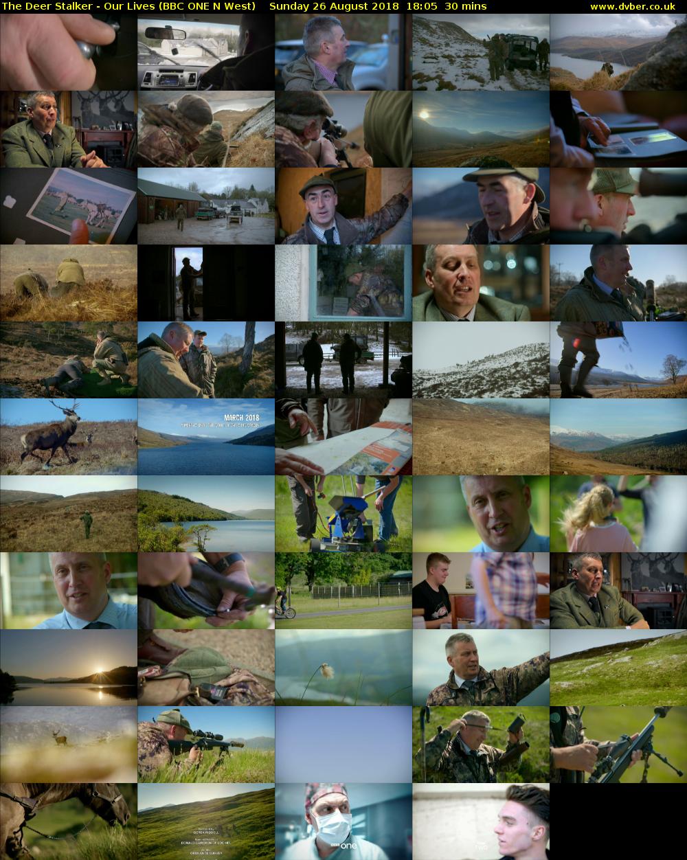 The Deer Stalker - Our Lives (BBC ONE N West) Sunday 26 August 2018 18:05 - 18:35