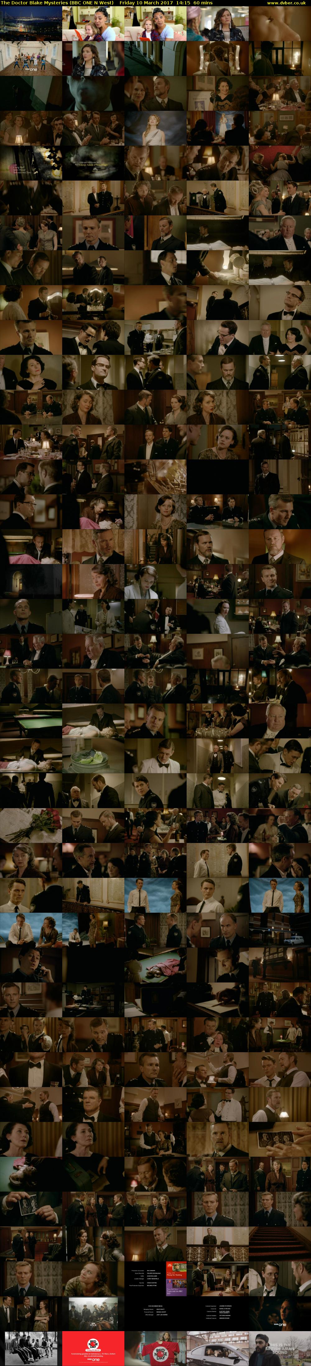 The Doctor Blake Mysteries (BBC ONE N West) Friday 10 March 2017 14:15 - 15:15