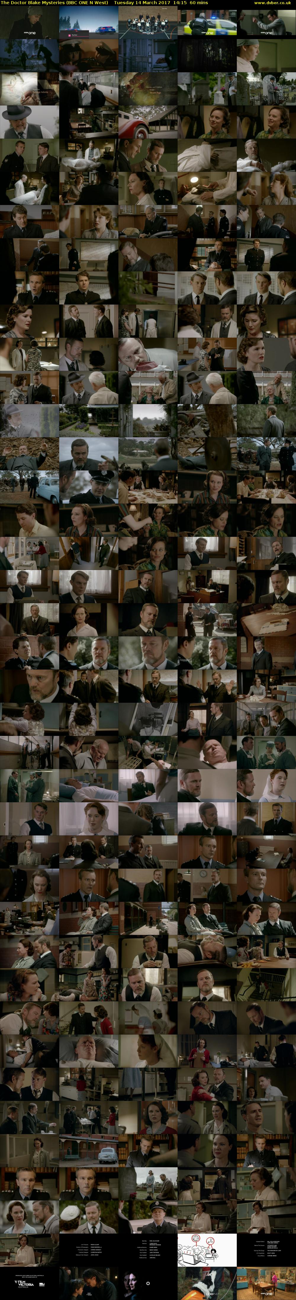 The Doctor Blake Mysteries (BBC ONE N West) Tuesday 14 March 2017 14:15 - 15:15