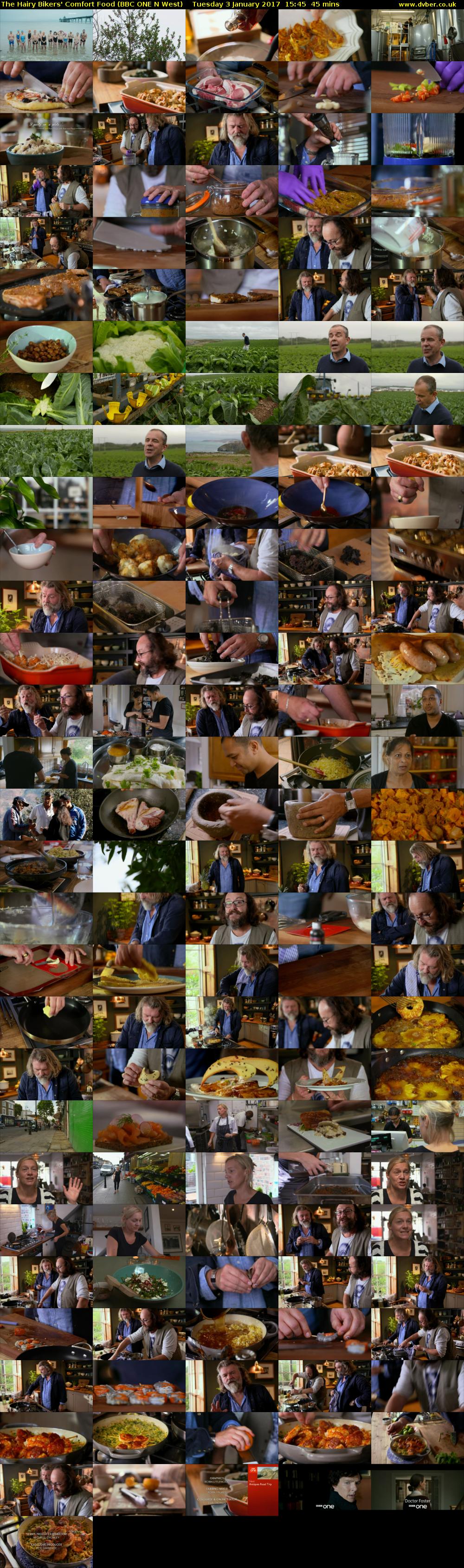 The Hairy Bikers' Comfort Food (BBC ONE N West) Tuesday 3 January 2017 15:45 - 16:30
