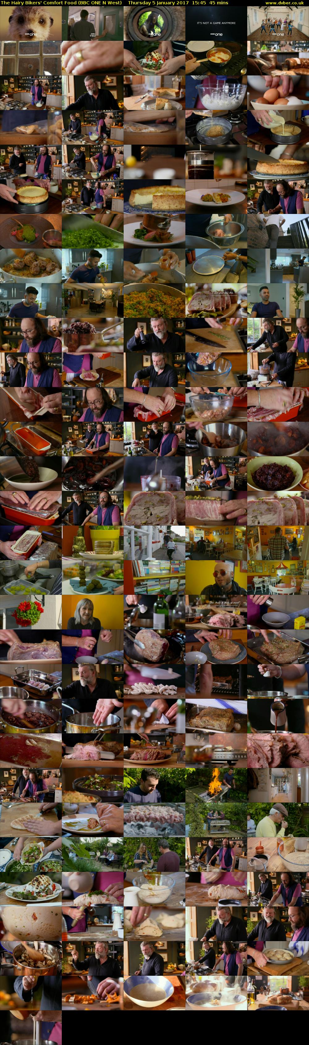 The Hairy Bikers' Comfort Food (BBC ONE N West) Thursday 5 January 2017 15:45 - 16:30