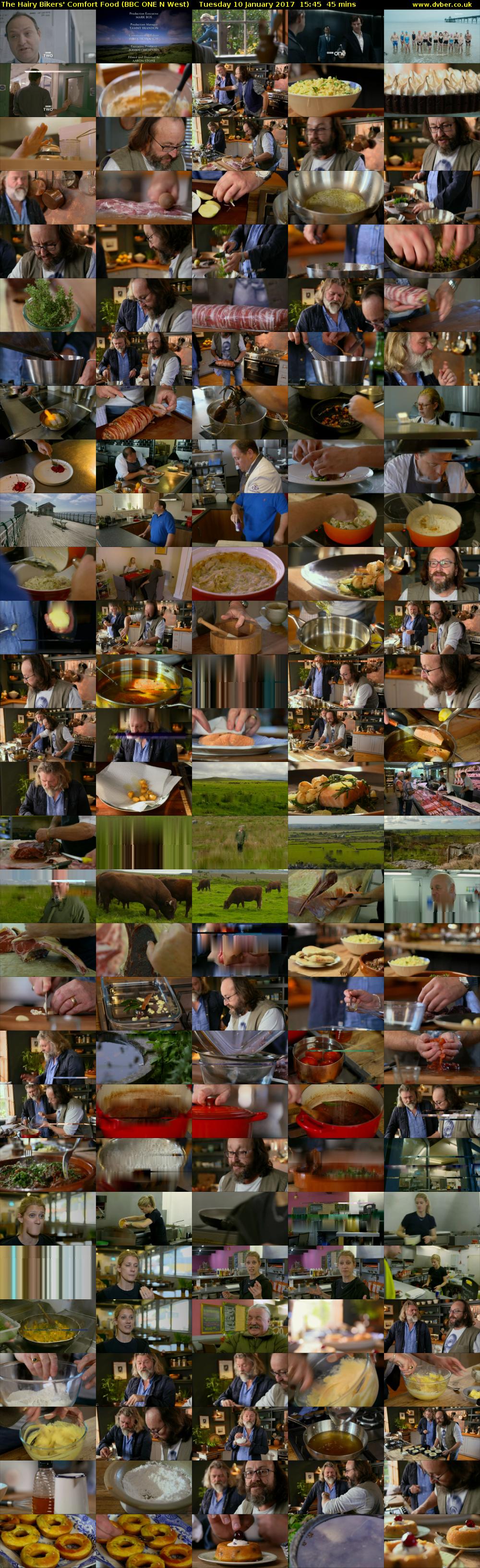 The Hairy Bikers' Comfort Food (BBC ONE N West) Tuesday 10 January 2017 15:45 - 16:30