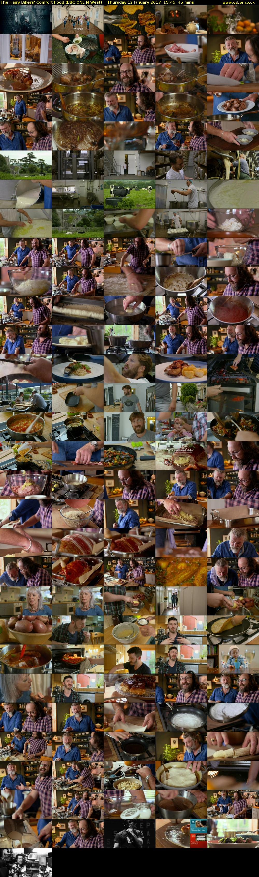 The Hairy Bikers' Comfort Food (BBC ONE N West) Thursday 12 January 2017 15:45 - 16:30
