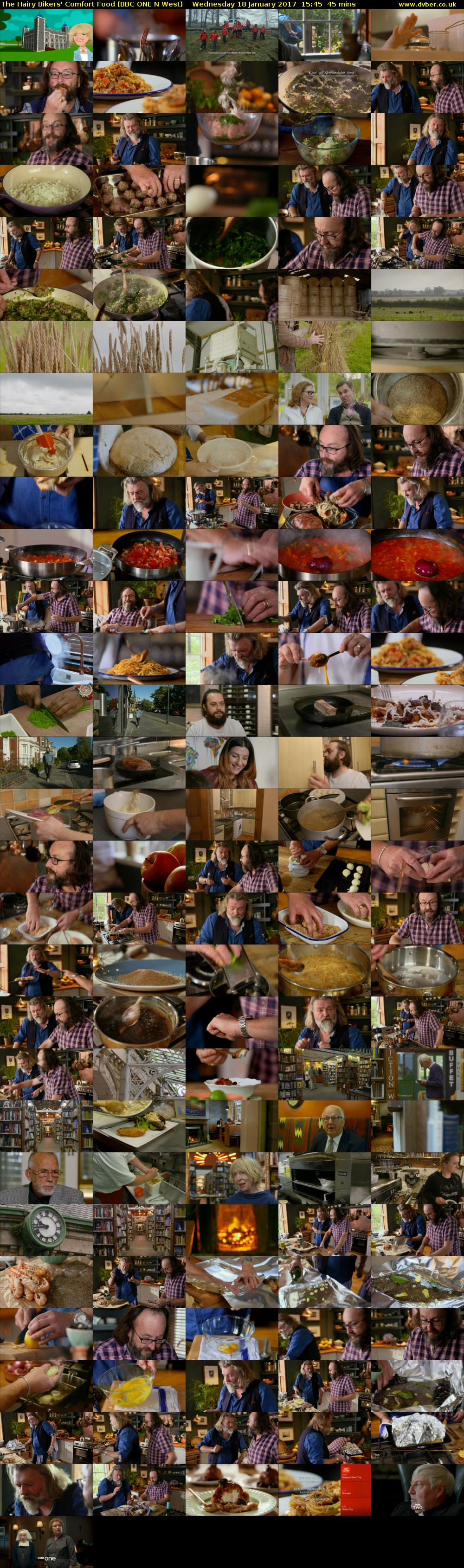 The Hairy Bikers' Comfort Food (BBC ONE N West) Wednesday 18 January 2017 15:45 - 16:30
