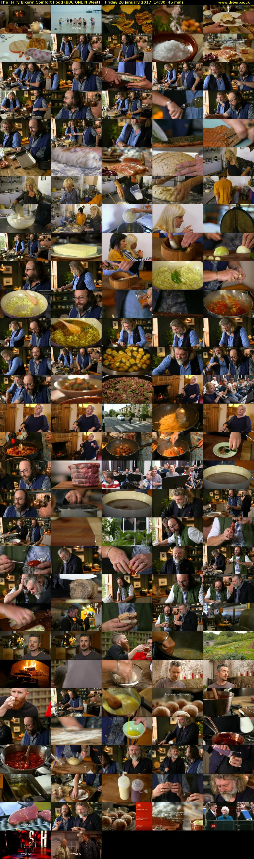 The Hairy Bikers' Comfort Food (BBC ONE N West) Friday 20 January 2017 14:30 - 15:15