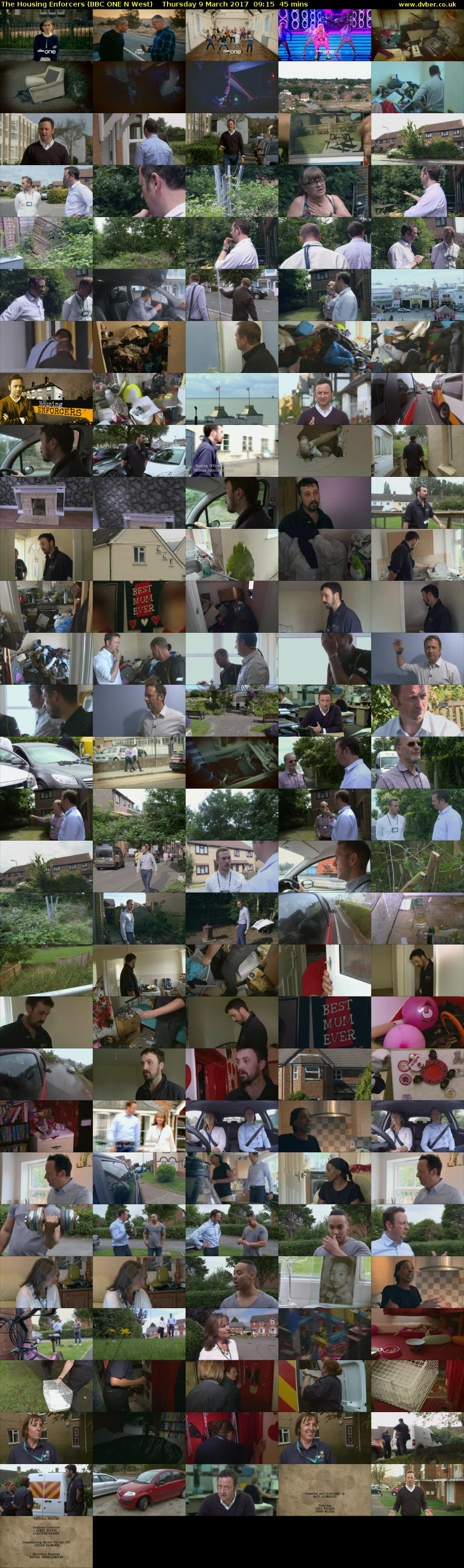 The Housing Enforcers (BBC ONE N West) Thursday 9 March 2017 09:15 - 10:00