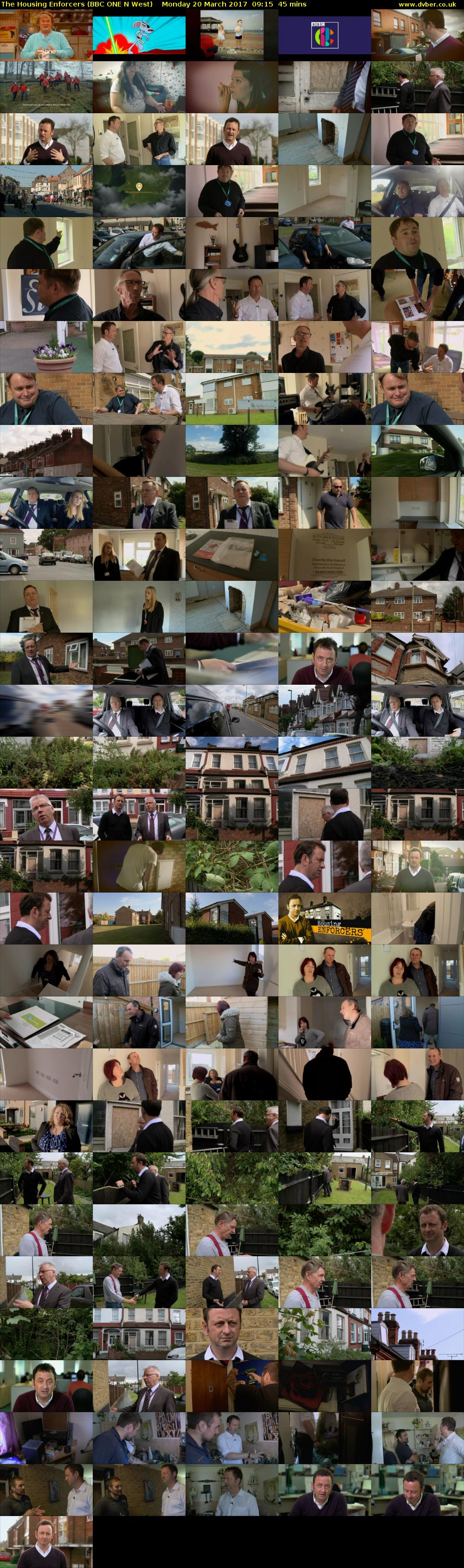The Housing Enforcers (BBC ONE N West) Monday 20 March 2017 09:15 - 10:00
