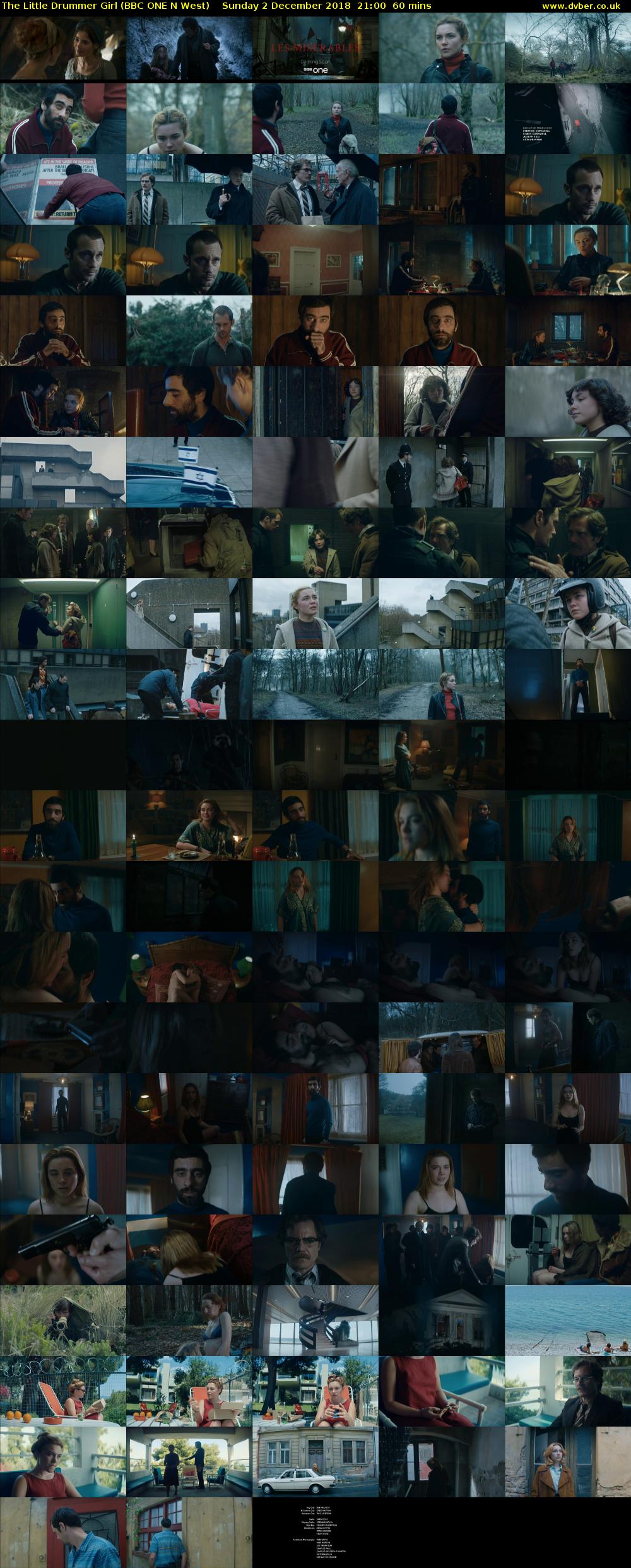 The Little Drummer Girl (BBC ONE N West) Sunday 2 December 2018 21:00 - 22:00